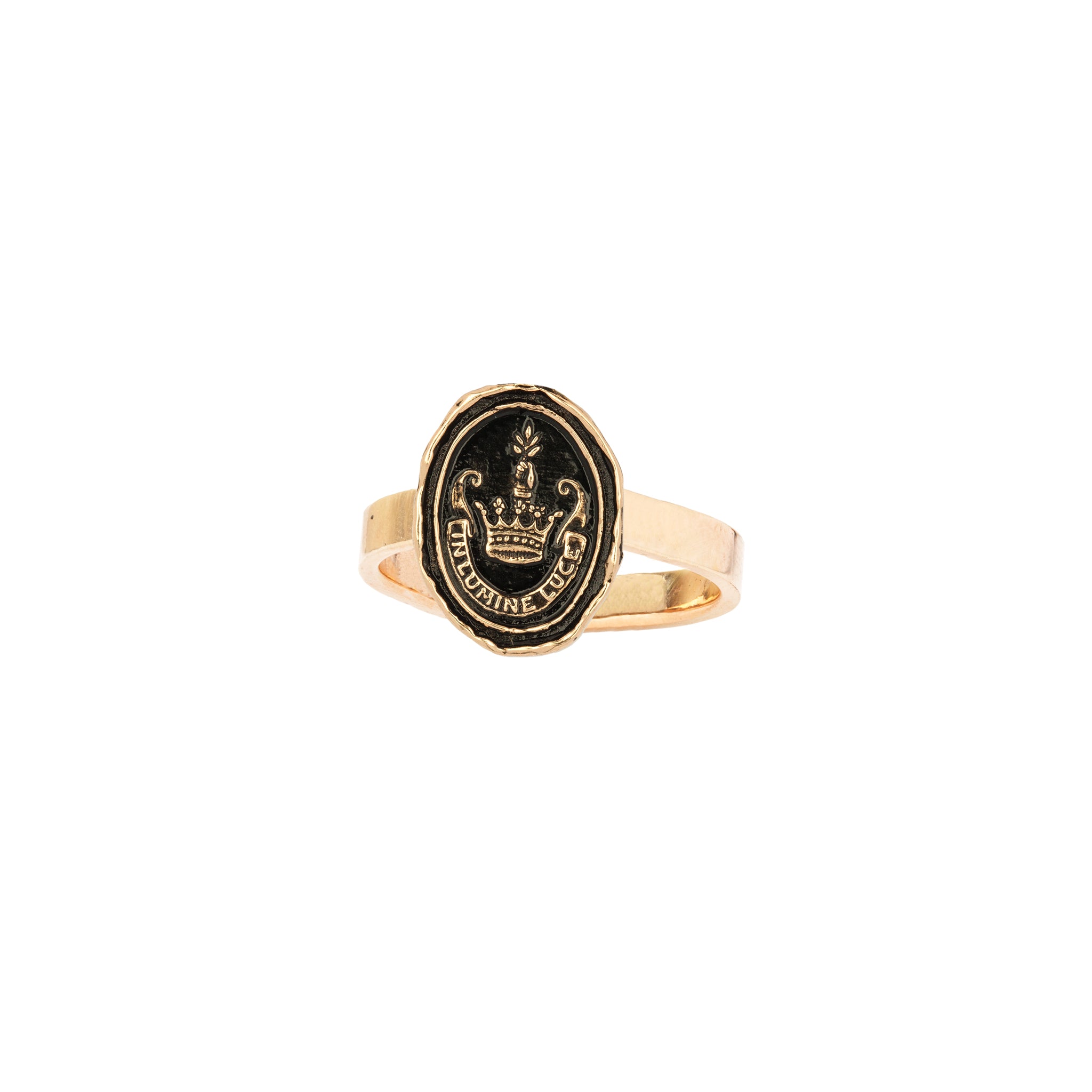 Inspiration 14K Gold Talisman Ring