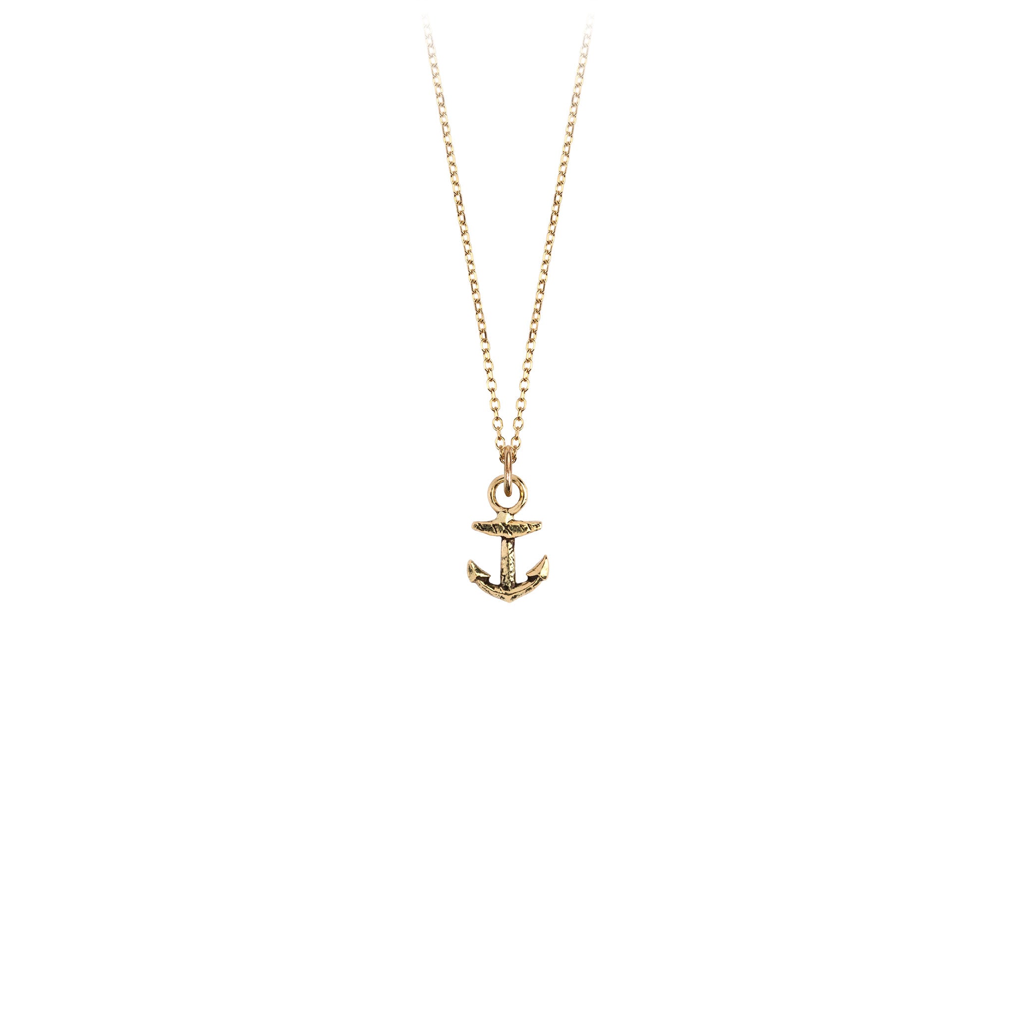 Anchor 14K Gold Symbol Charm
