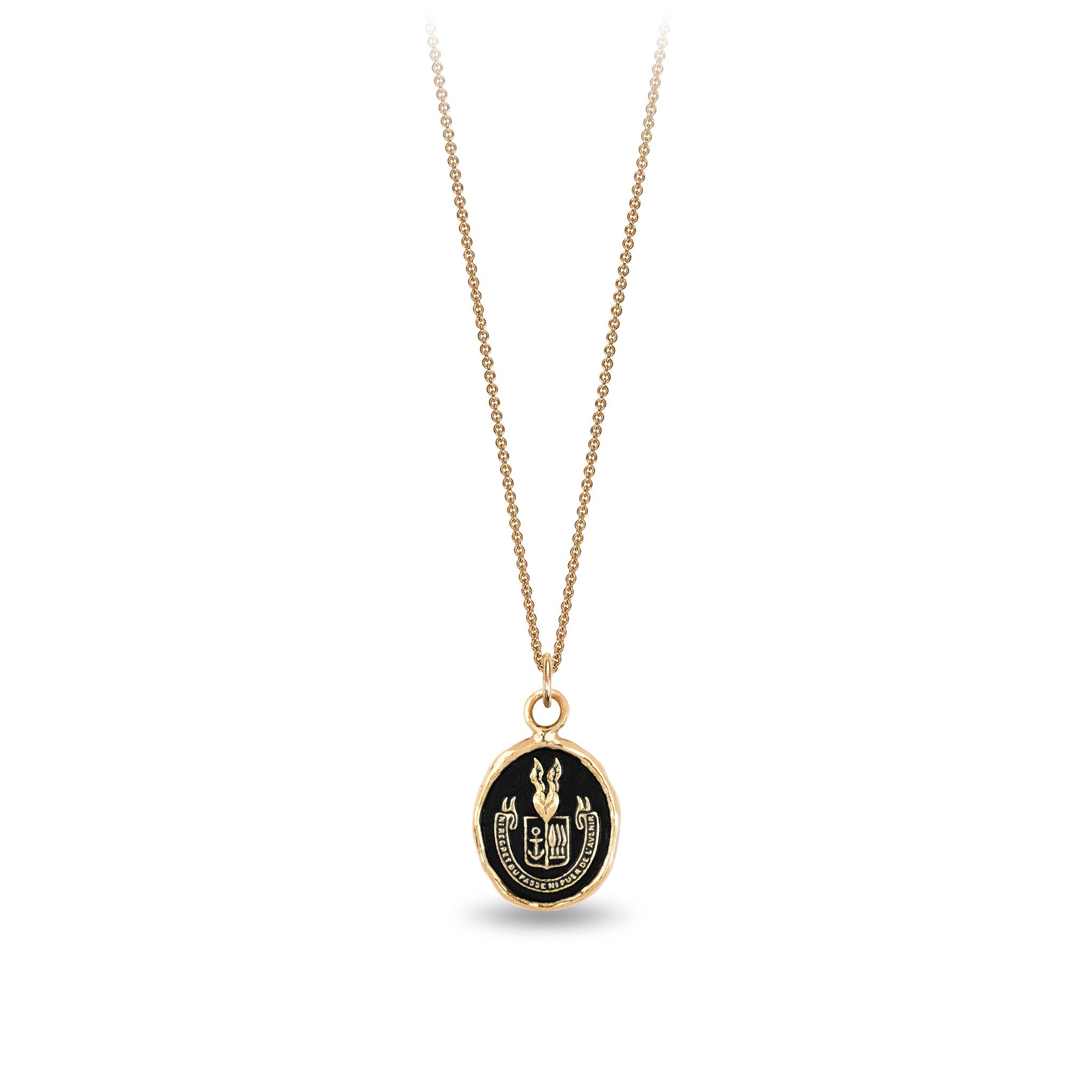 Be Here Now 14K Gold Talisman