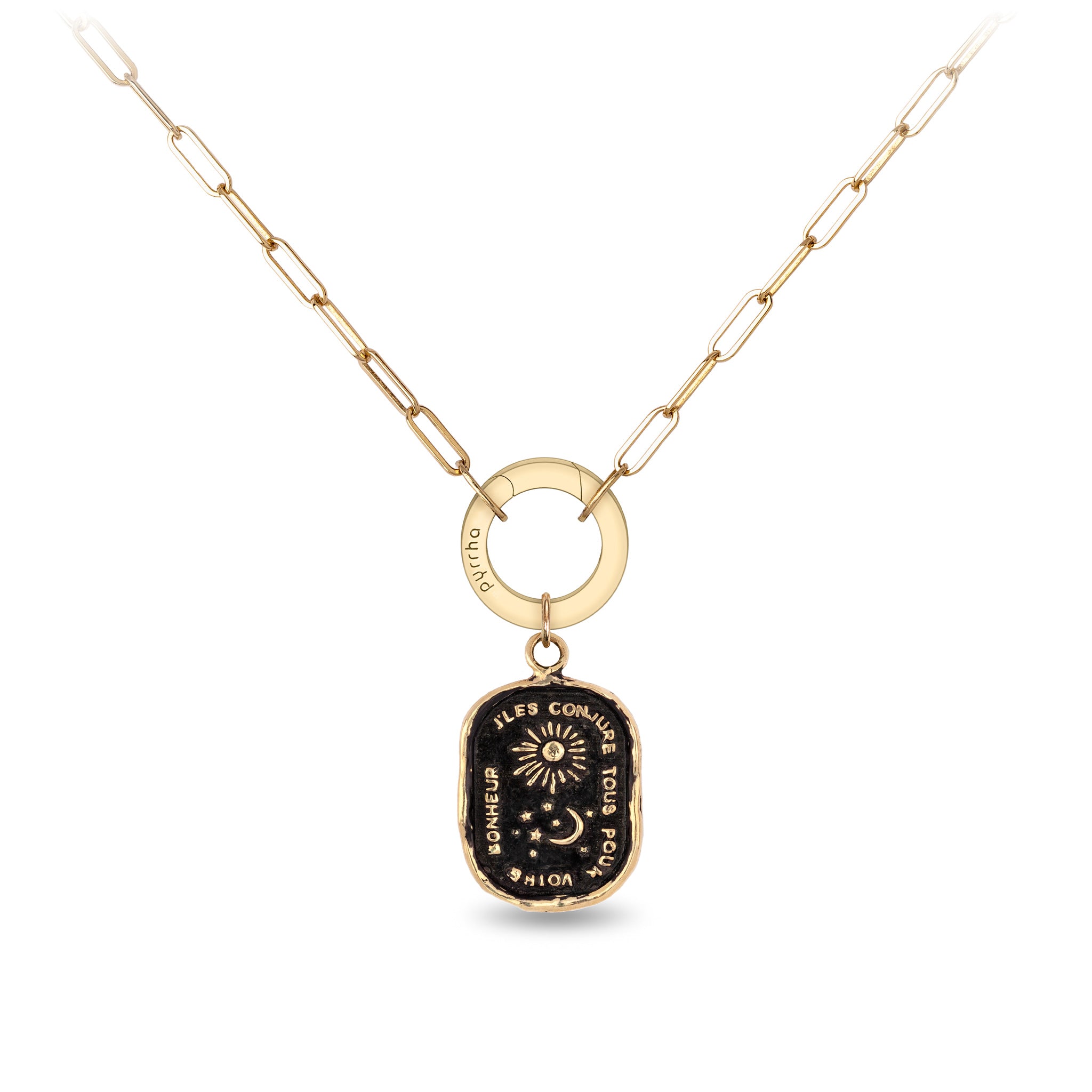 Everything For You 14K Gold Long Link Paperclip Chain Necklace