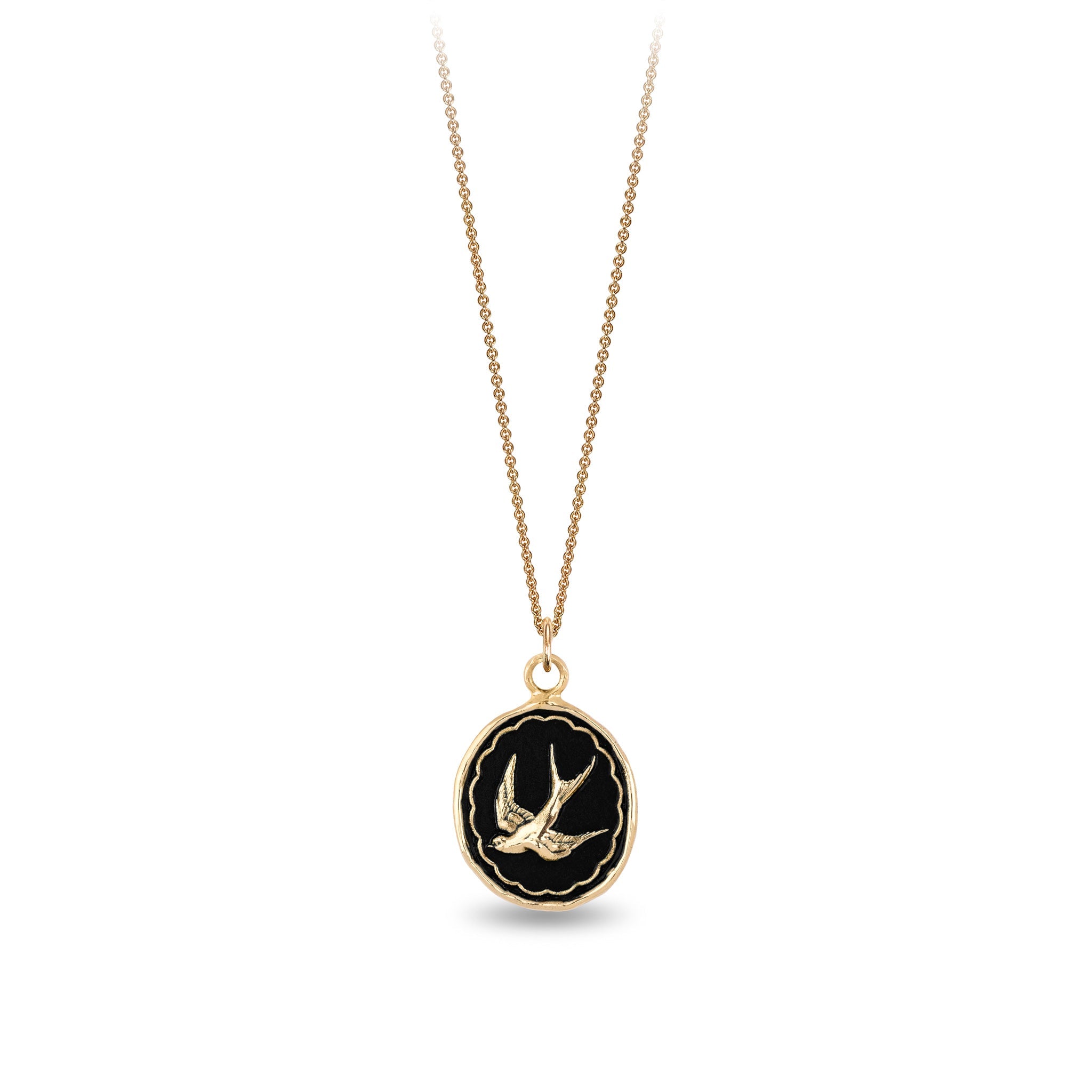Free Spirited 14K Gold Talisman