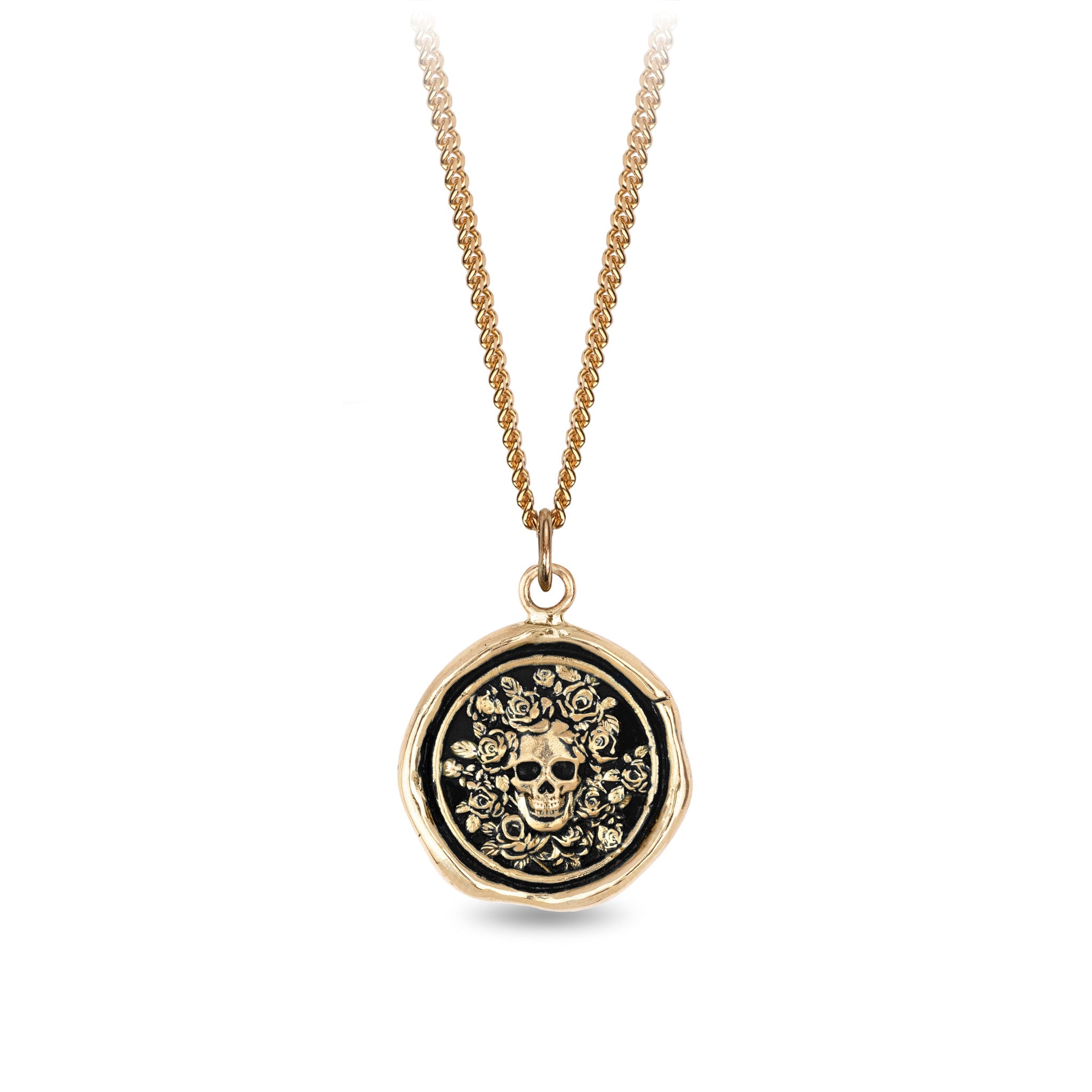 Live Every Moment 14K Gold Signature Talisman