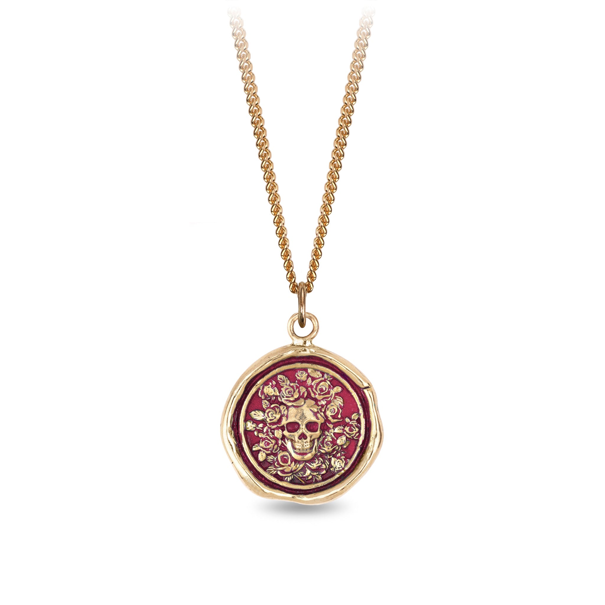 Live Every Moment 14K Gold Signature Talisman - True Colors