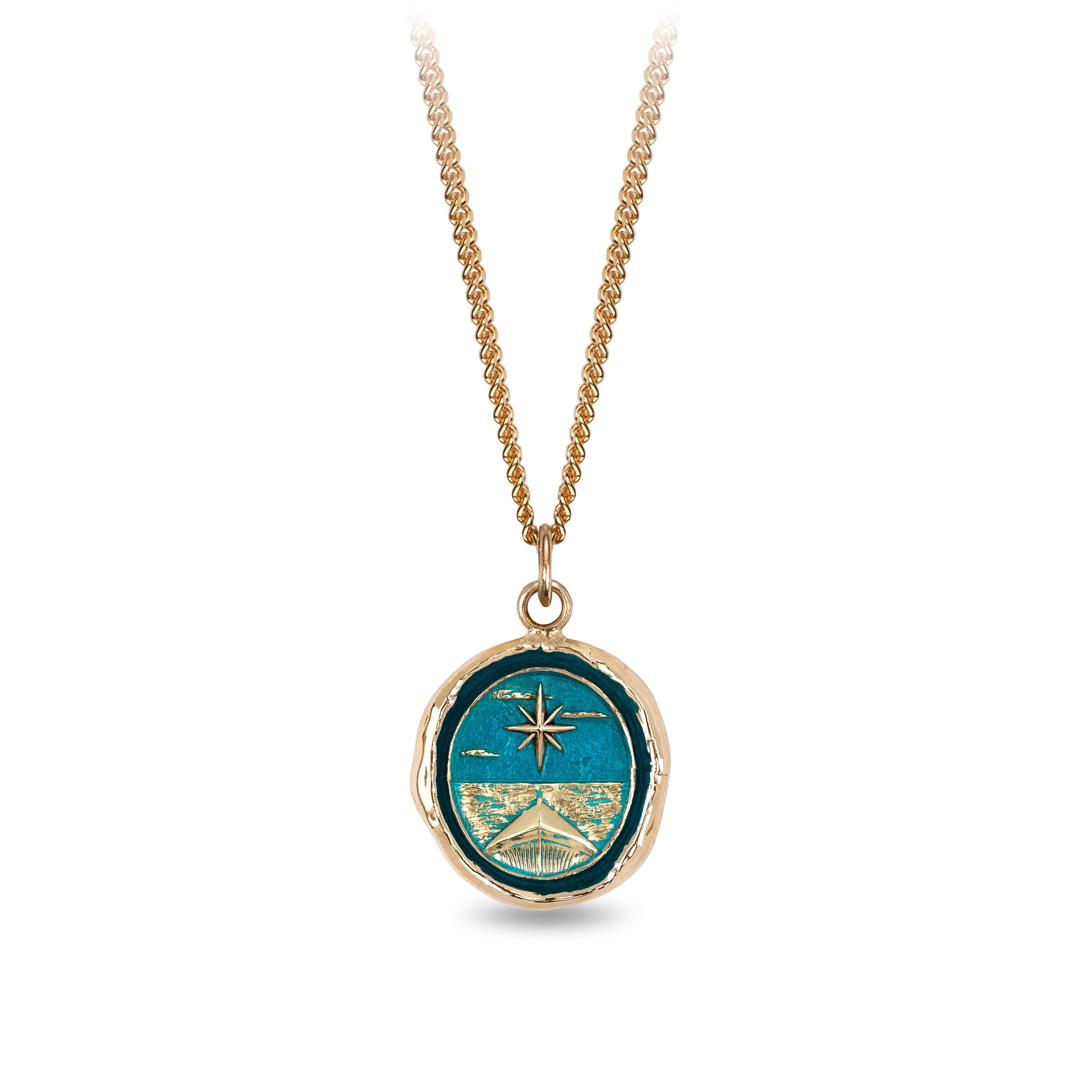 North Star 14K Gold Signature Talisman - True Colors