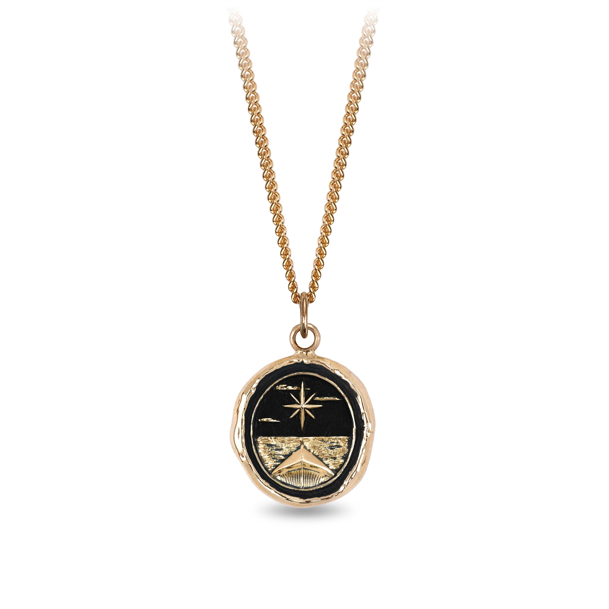 North Star 14K Gold Signature Talisman