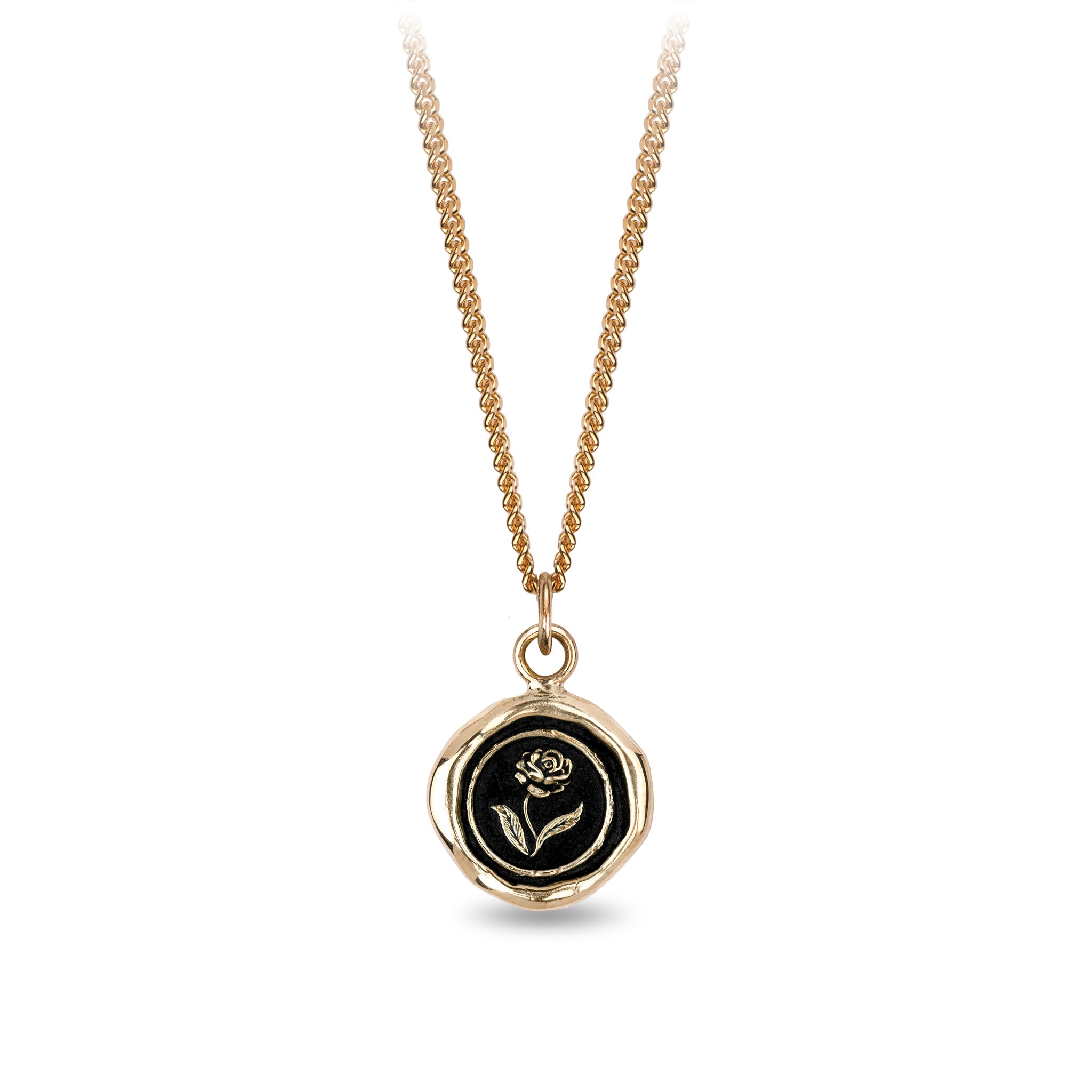 Rose 14K Gold Signature Talisman