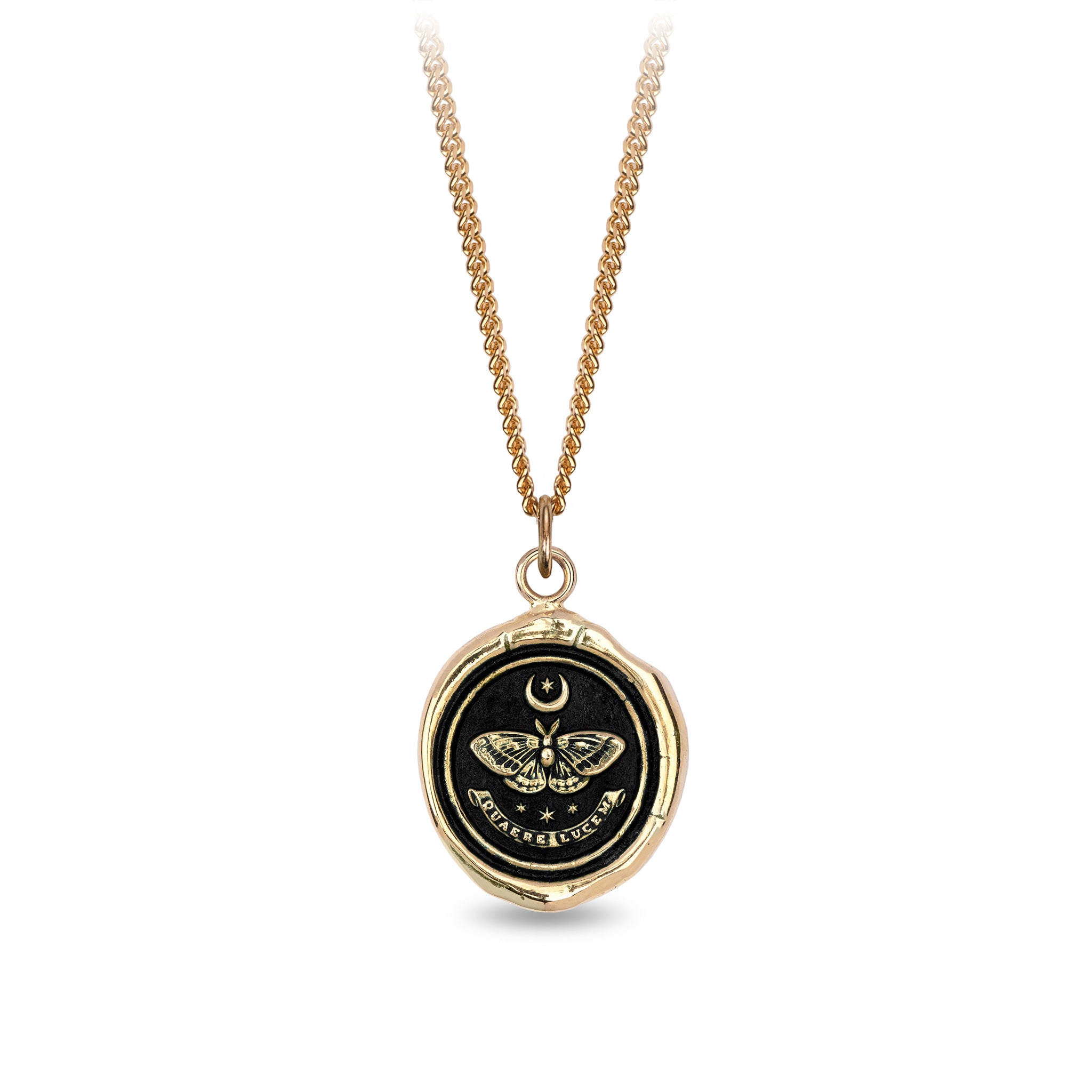 Seek the Light 14K Gold Signature Talisman