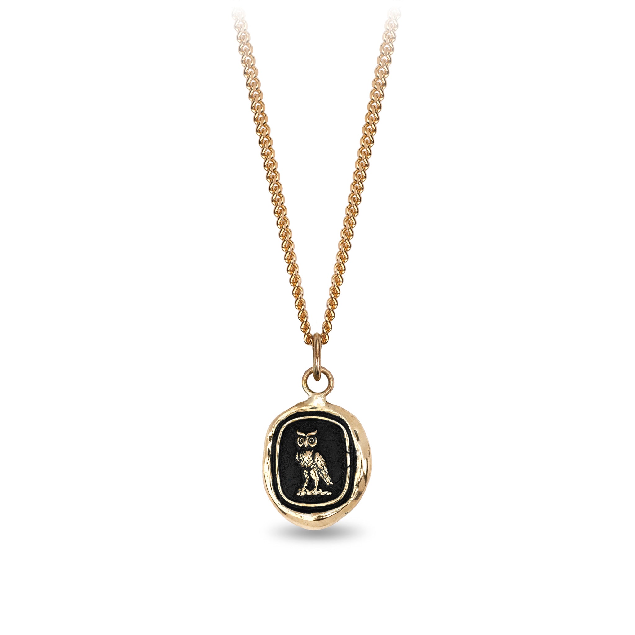 Watch Over Me 14K Gold Signature Talisman