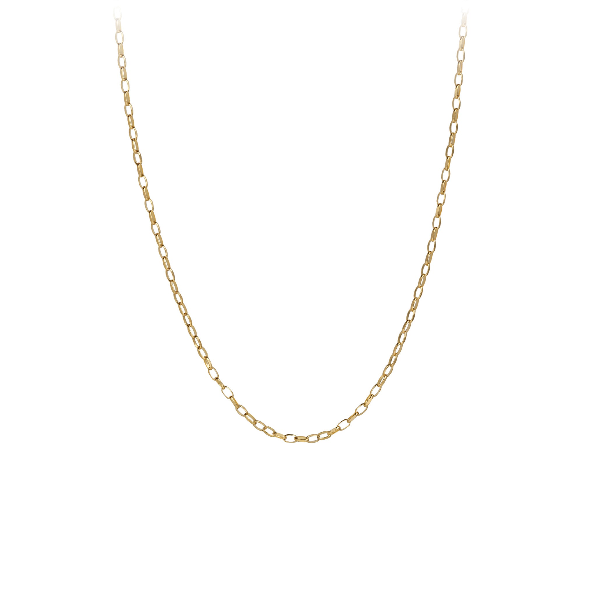 14K Gold Baby Belcher Chain