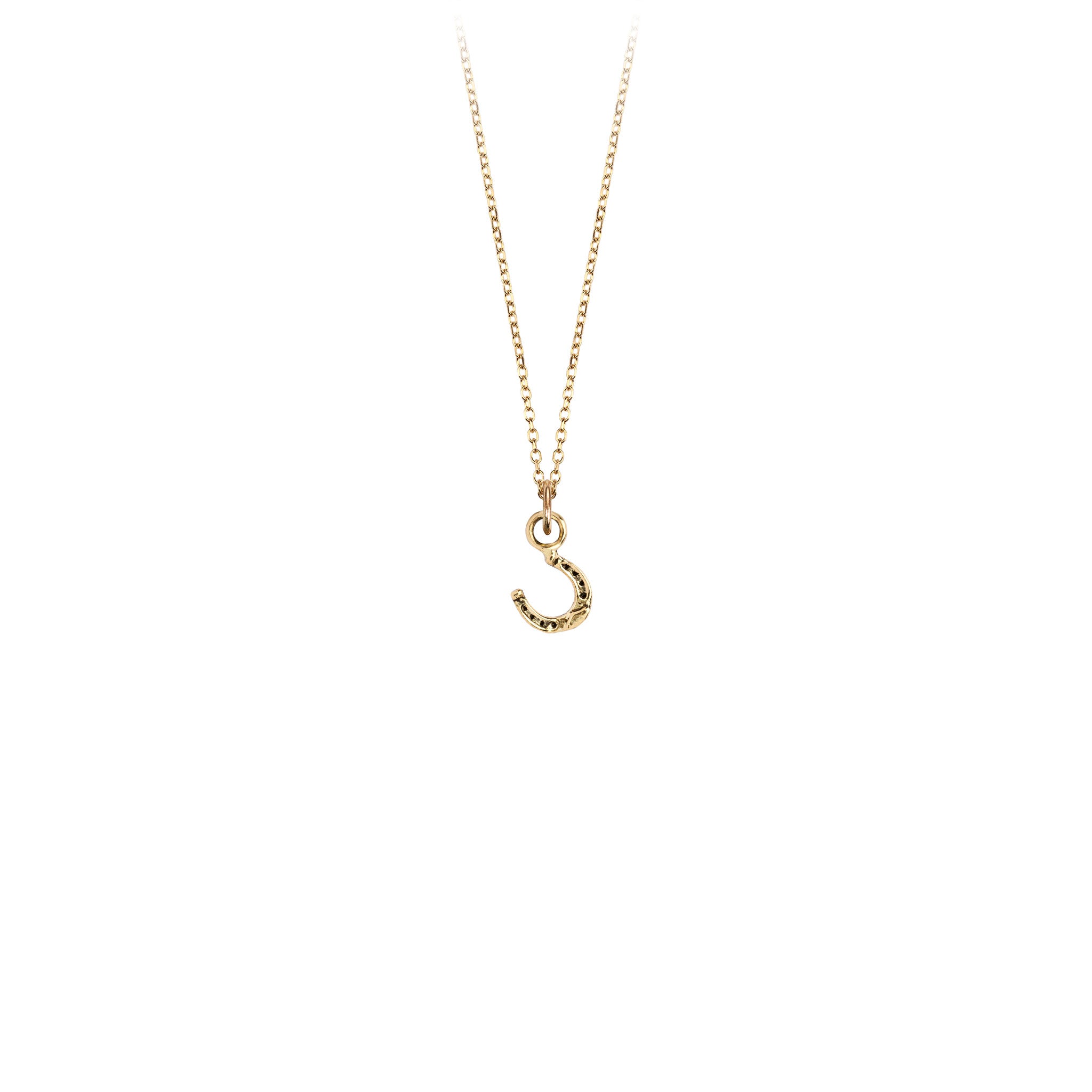 Horseshoe 14K Gold Symbol Charm
