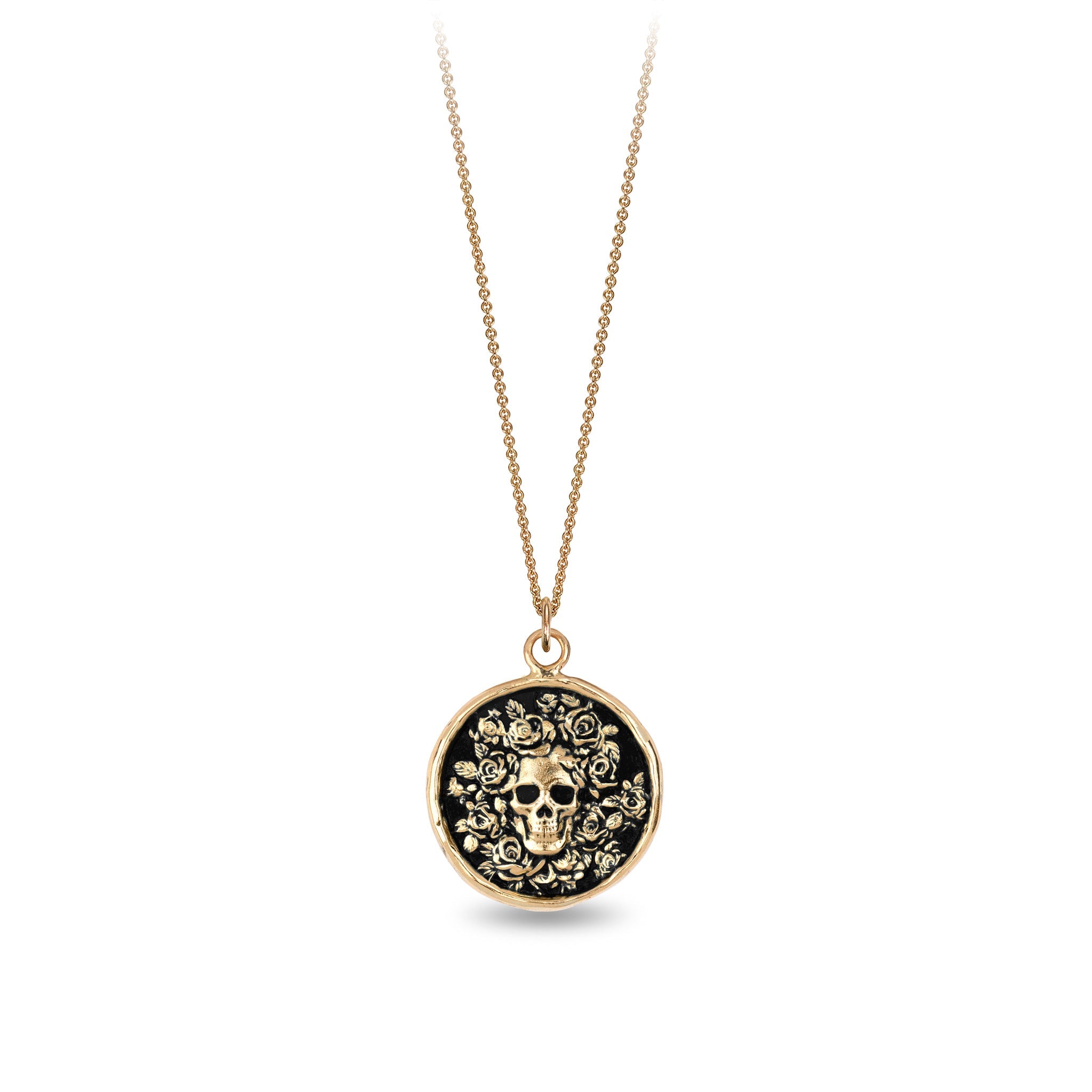 Live Every Moment 14K Gold Talisman