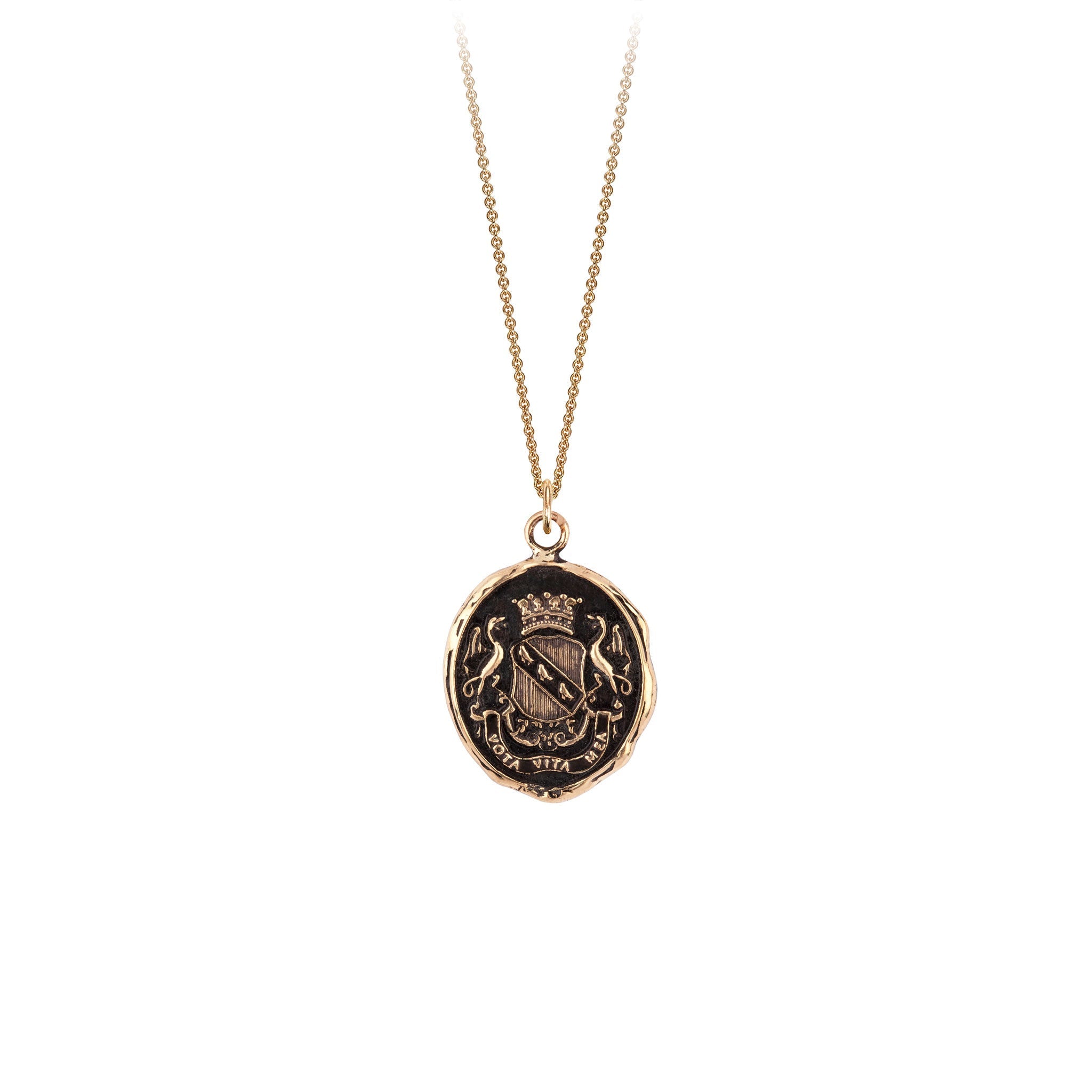 My Life is a Prayer 14K Gold Talisman