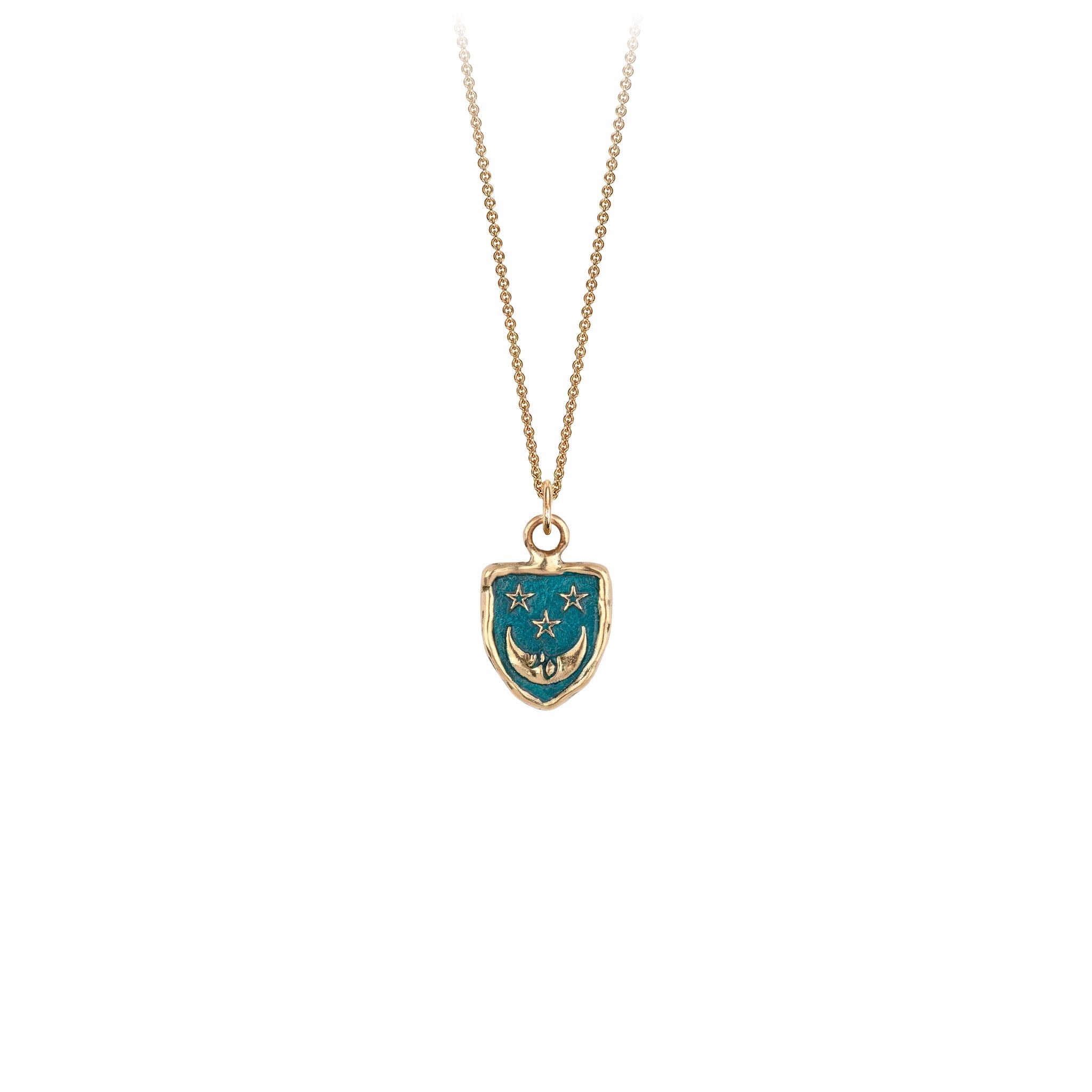 Reflective 14K Gold Appreciation Talisman - True Colors