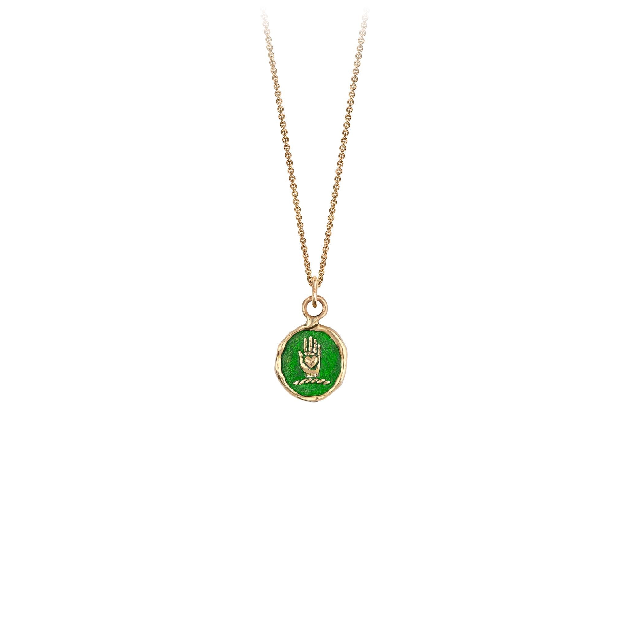 Sincere 14K Gold Appreciation Talisman - True Colors