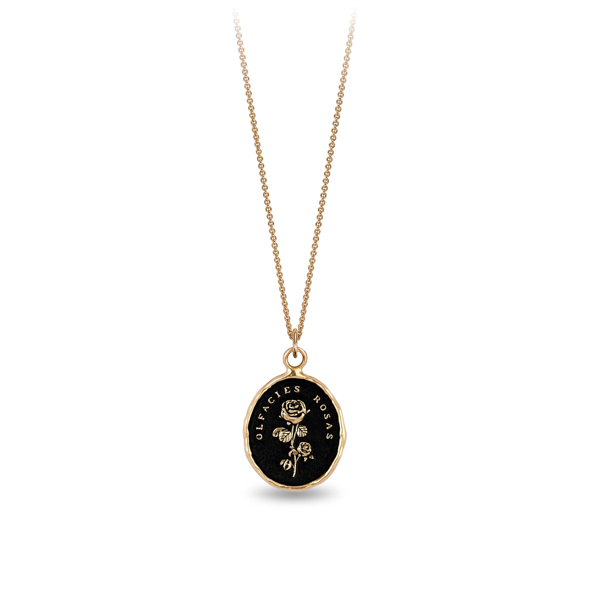 Slow Down 14K Gold Talisman