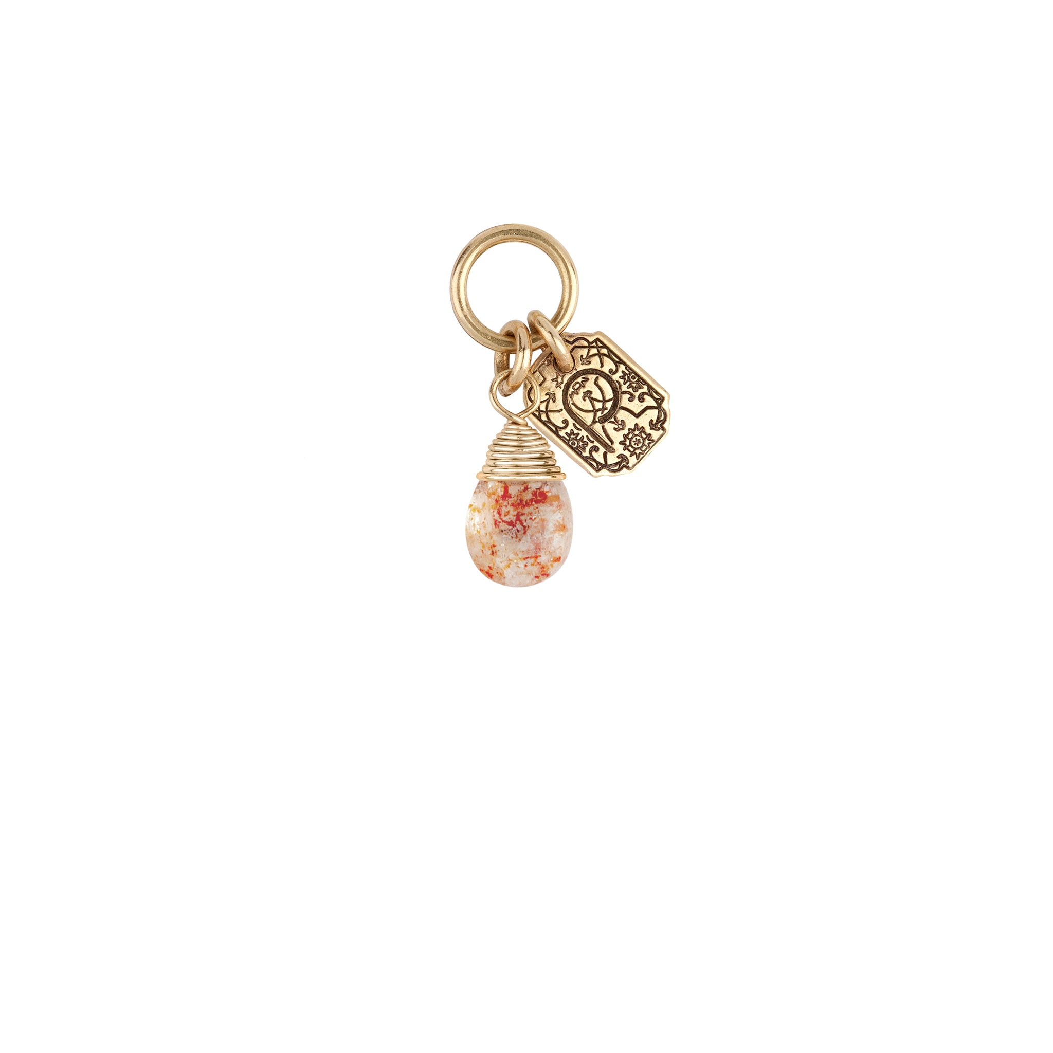 Strength 14K Gold Signature Attraction Charm