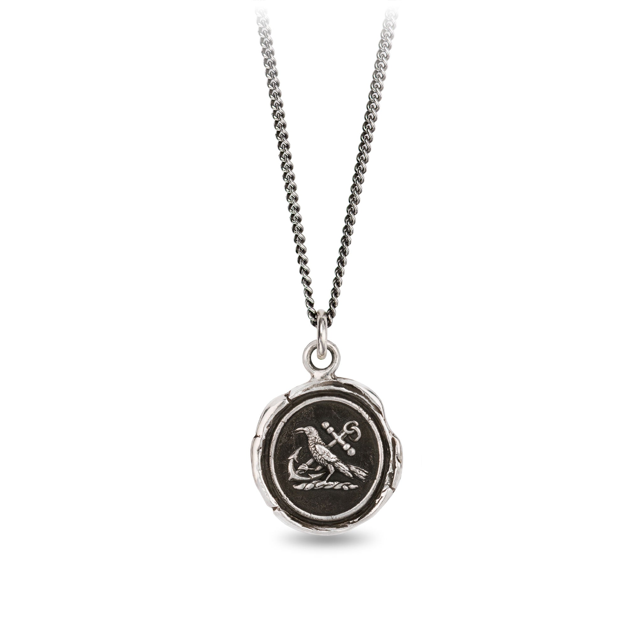 Pyrrha Anchor Your Mind Signature Talisman Necklace
