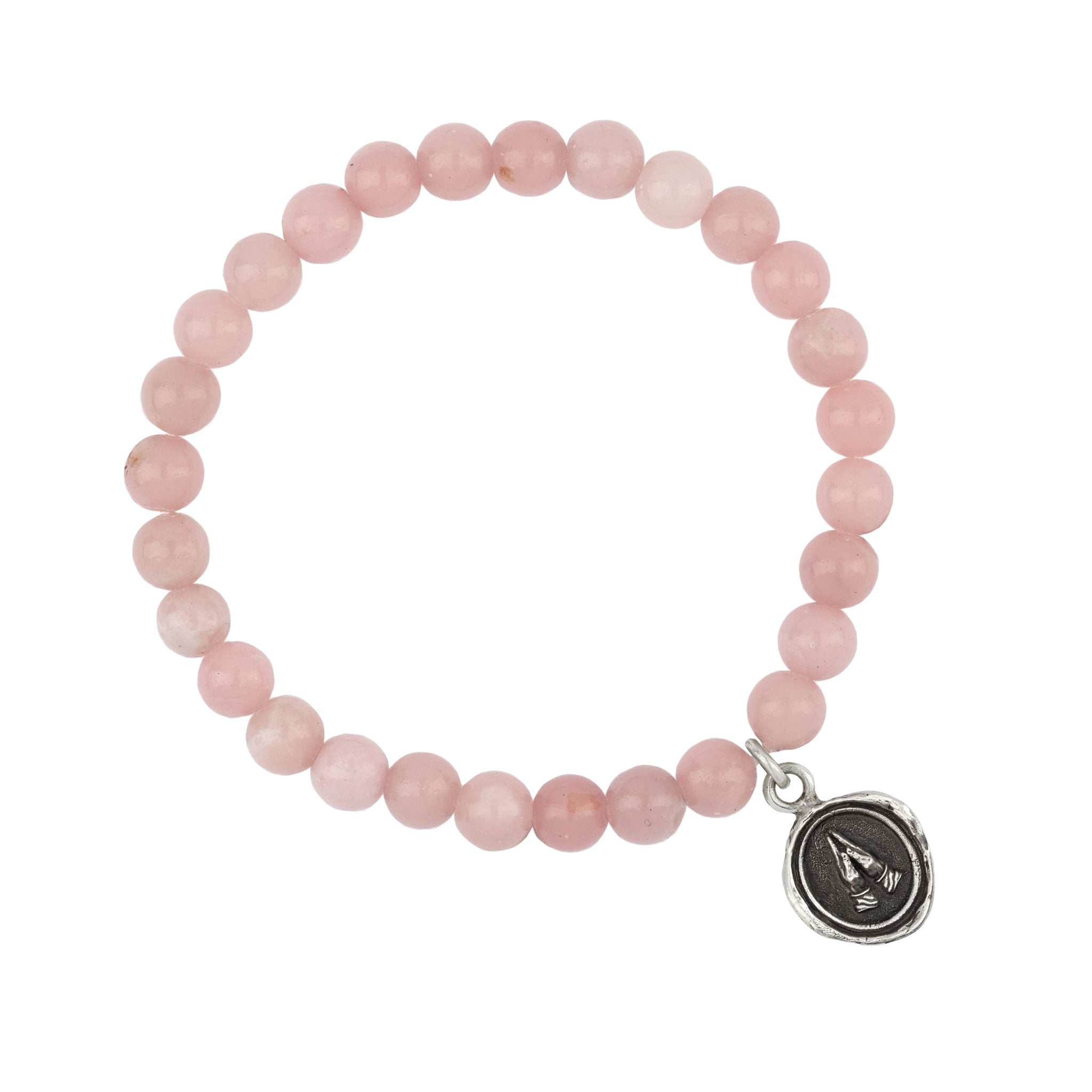 Pyrrha Grateful Appreciation Talisman Stretch Stone Bracelet