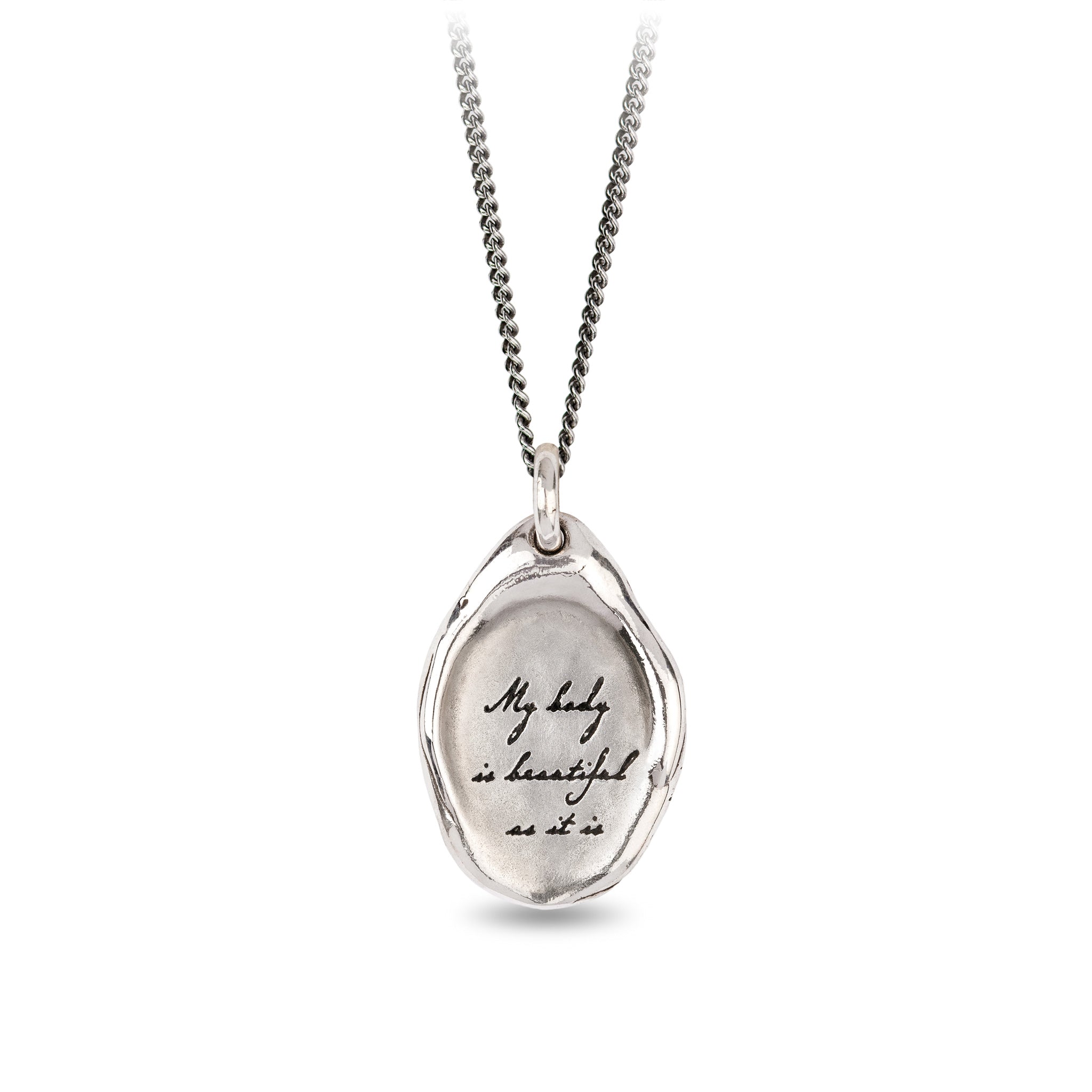 My Body Is Beautiful As It Is Affirmation Talisman