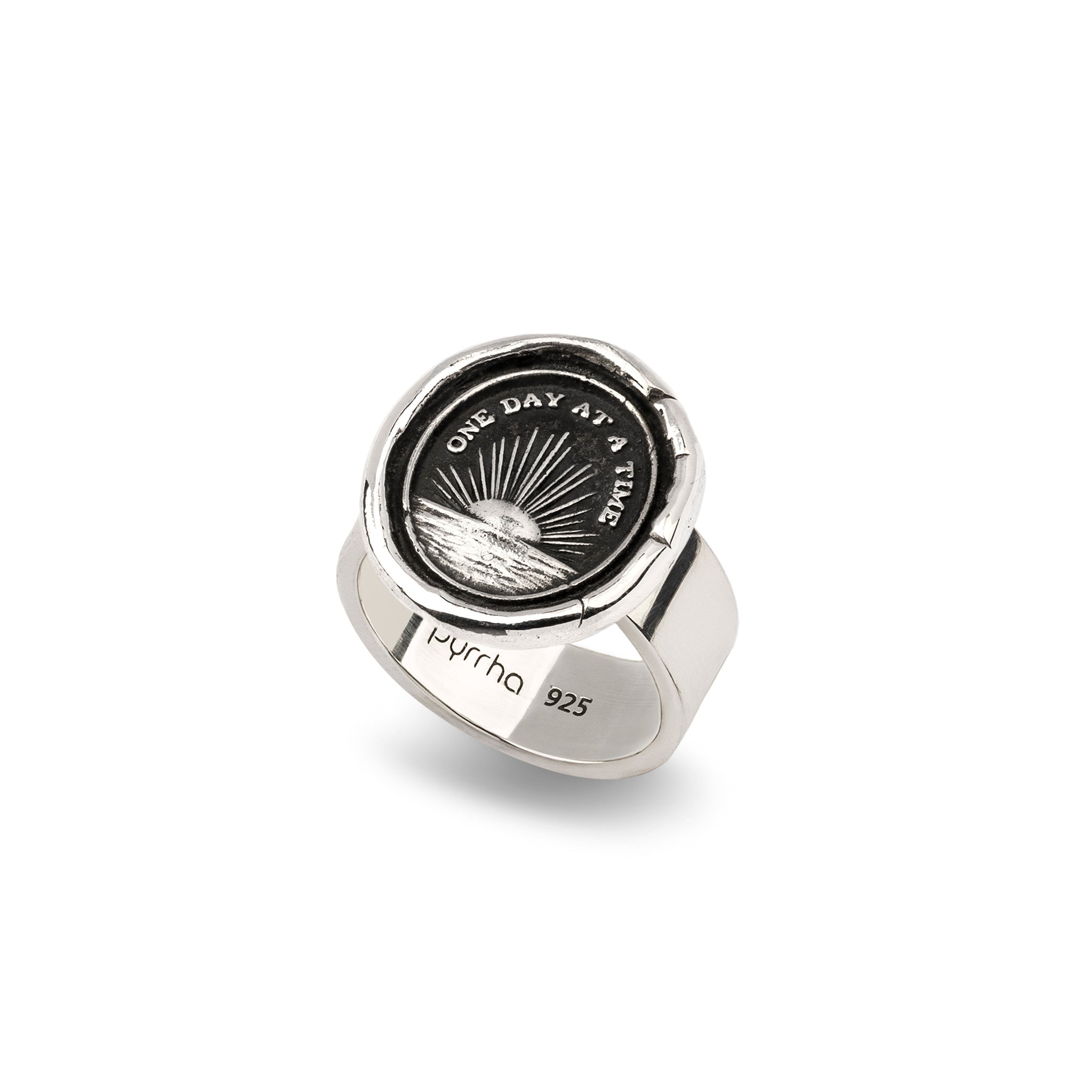 One Day at a Time Talisman Ring