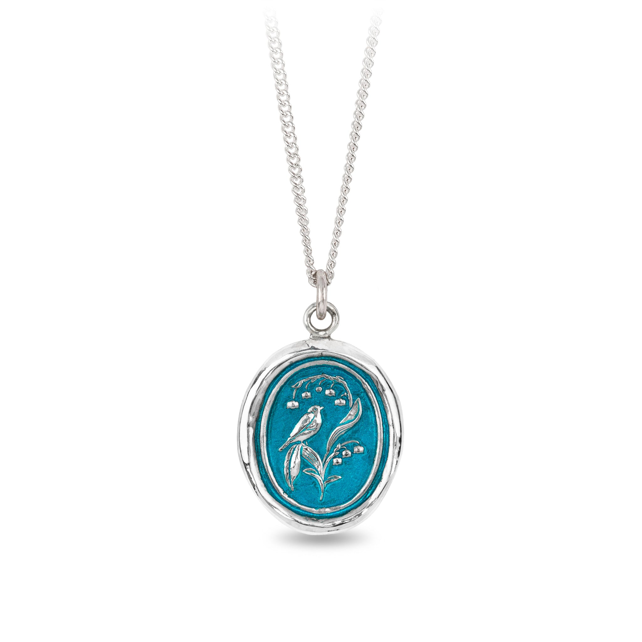 Return to Happiness Talisman - Capri Blue