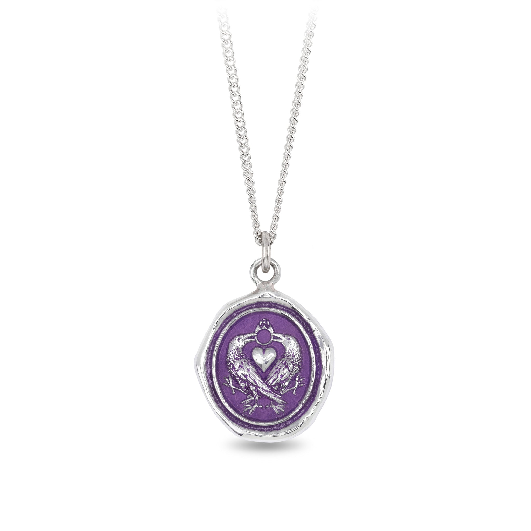 We Two Are One Talisman - Mystic Violet